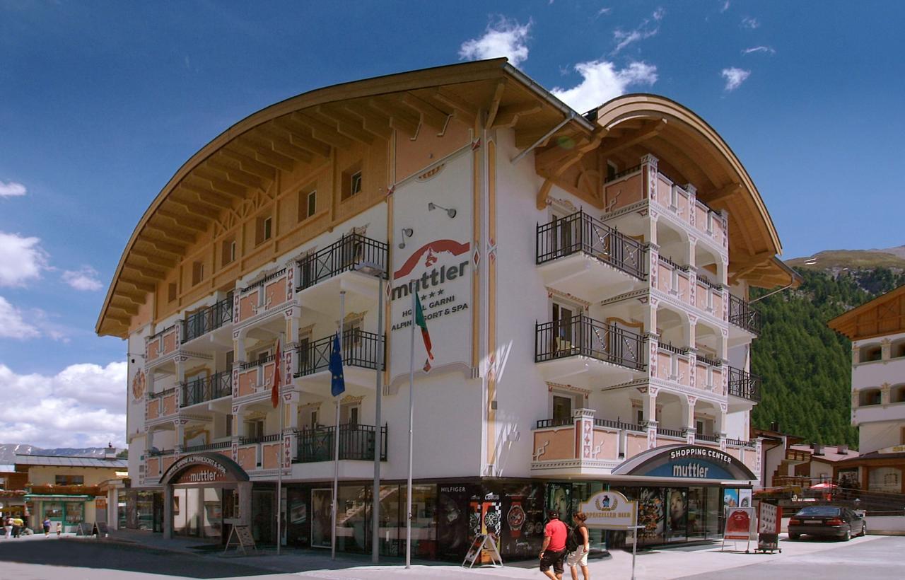 Hotel Garni Muttler Alpinresort & Spa Samnaun Exterior photo